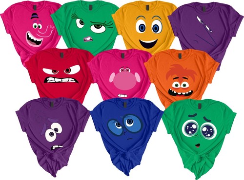 Shirt personaggi volti - personaggi,