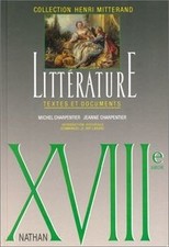 Littérature XVIIIe siècle 