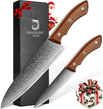 Set Di 2 Coltelli Da Cucina