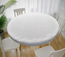 Mollettone Gommato Salva Copri tavolo Impermeabile Quadrato Rotondo Con Elastico