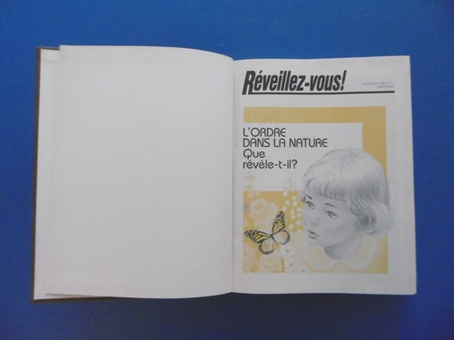 Reliure reveillez vous annee - reliure,