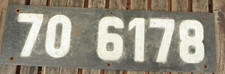 Targa locomotiva vapore - targa,