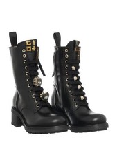 Stivali Gio+ Donna Anfibi in Pelle Nero Con accessori rimovibili AFRA44A Nero