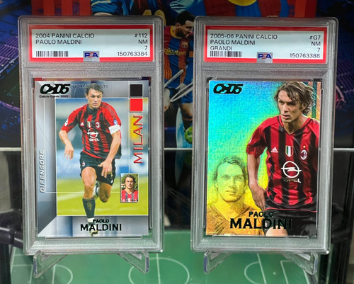 Cards paolo maldini psa - paolo, 7