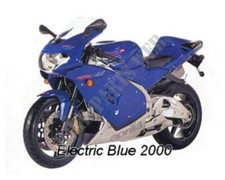 APRILIA ADESIVI ORIGINALI GENUINE DECAL RSV MILLE 1000 2000 00 BLUE 8167108