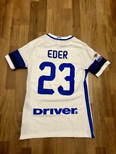 Maglia Calcio Inter EDER match worn Issued 2016/17
