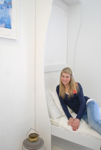 Letto singolo ribaltabile