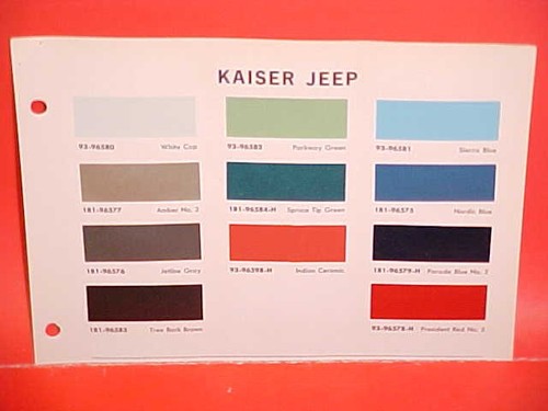 Kaiser jeep 1965 - jeep,