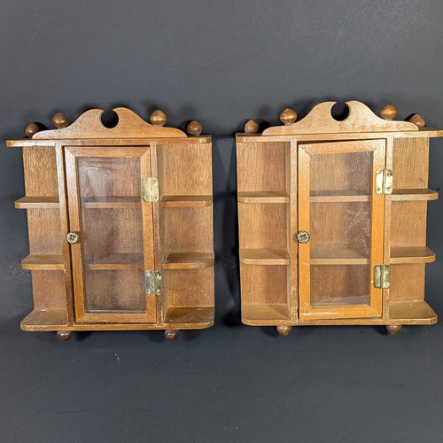 Scaffale vintage legno