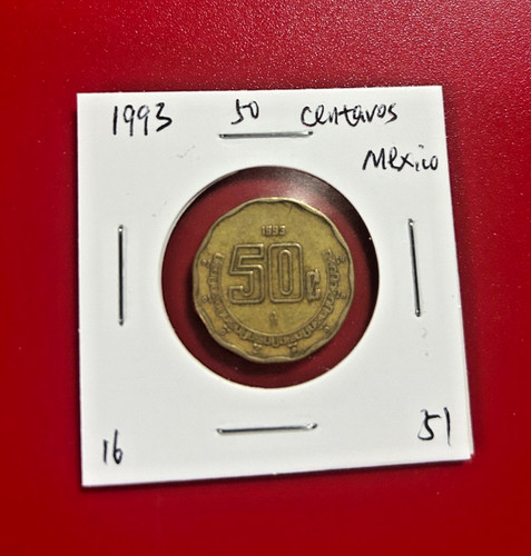 Moneta centavos del - da, 50