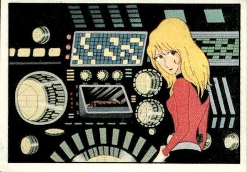 Figurina capitan harlock - figurina,