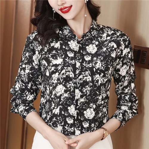 Camicia maglia blusa donna - camicia,
