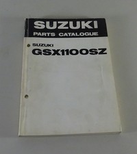 Catalogo ricambi / Parts Catalogue Suzuki GSX 1100 SZ stand 06/1981