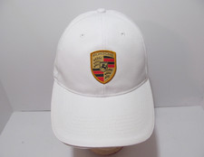 PORSCHE Crest Logo White