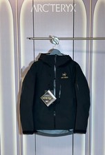Cappotto da campeggio ARC Alpha SV 6° antivento ricamo logo outdoor escursionismo giacche