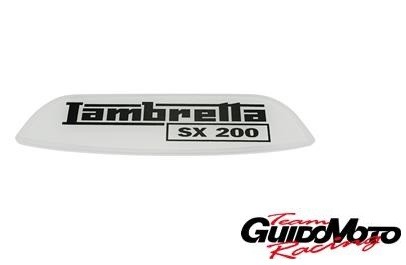 Targhetta posteriore lambretta - posteriore,