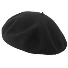 Melegari Berretto basco popolare operaio piatto 24/25 cm Pino nero