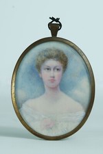 Bella Quadro Antico Ritratto