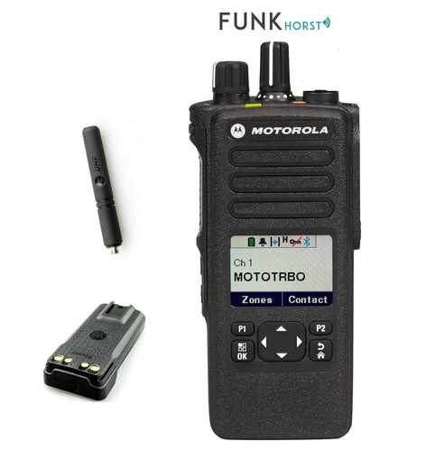Motorola dp4601e uhf dmr radio - motorola,