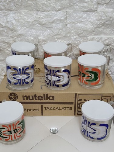 Bicchiere tazza nutella - bicchiere,