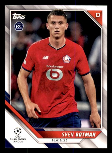 Sven botman topps uefa - topps,