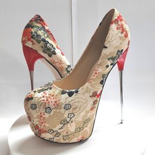 Decolte donna plateau tacco a