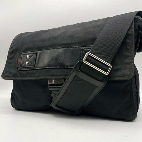 Borsa tracolla gucci nera - a,