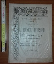 Boccherini L., Minuetto in La