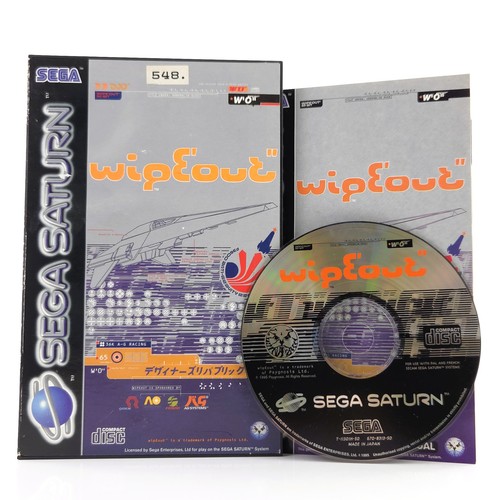 Gioco sega saturn - wipeout,