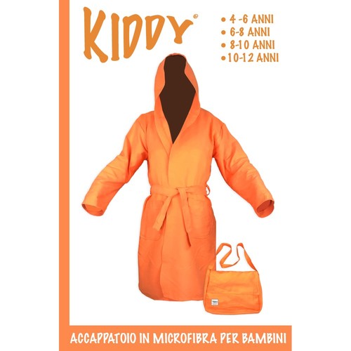 Accappatoio tecnico kiddy - accappatoio,