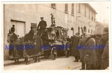 Lotto 17 Fotografie Funerale Genova Voltri Anni '20 Carro Funebre Cimitero