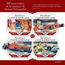 Foglio francobolli auto