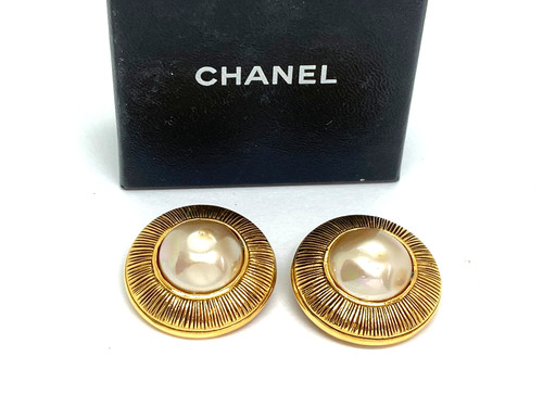 Chanel orecchini vintage finta - orecchini,