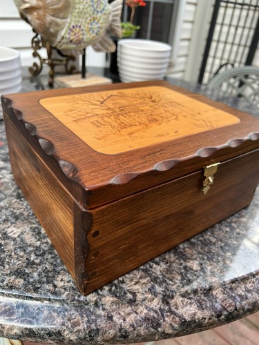 Portagioie vintage legno - in,