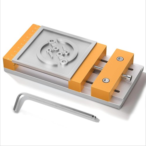 Tavolo con morsa cnc - da,