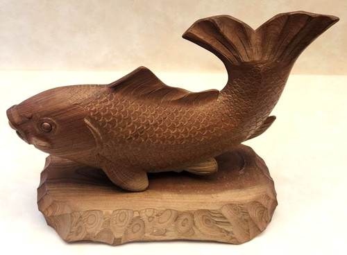 Ornamento statuina pesce - , carpa