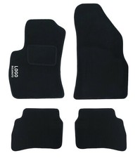 TAPPETINI AUTO CON LOGO COMPATIBILI CON DOBLO' MOQUETTE ANTERIORI POSTERIORI