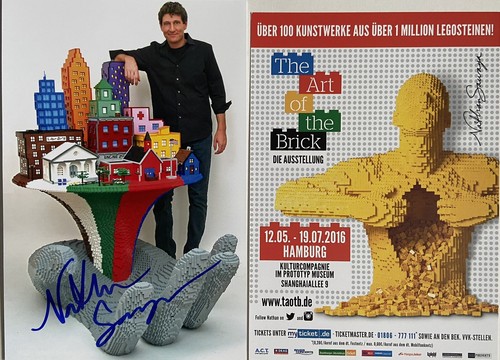 Nathan sawaya firmato lego - sawaya,