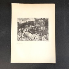 John Sloan "Tetti, notte