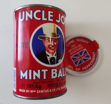UNCLE JOE'S MINT BALLS latta da collezione - 1998 (confezione vuota)