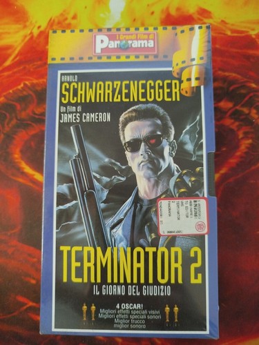 Vhs cartonata terminator - terminator, 2