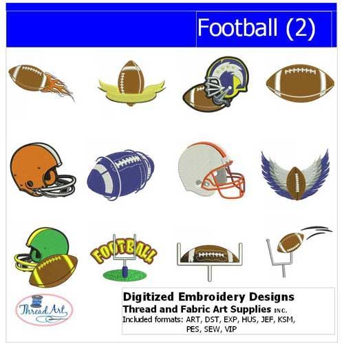 Set disegno ricamo - , calcio(2)