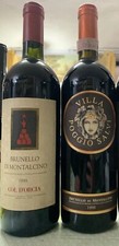 Vino rosso brunello montalcino - rosso,