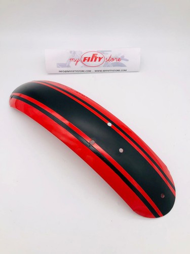 Parafango anteriore rosso nero