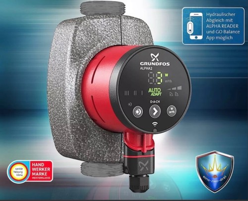 Grundfos alpha 180 mm - 2,