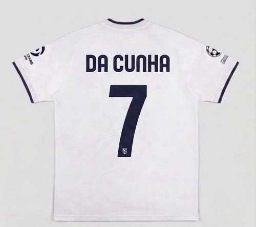 Maglia como away full patch - como,