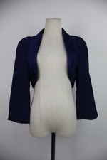 LUISA SPAGNOLI COPRISPALLE GIACCA DONNA TG. 46 JACKET WOMAN ITALY VINTAGE BLU