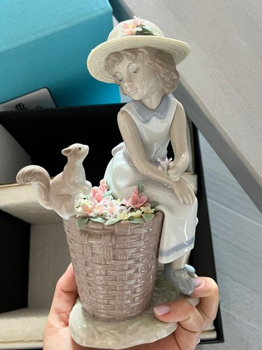 Lladro figura bambina con - lladro,