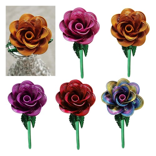 Fiore artificiale metallo - in,