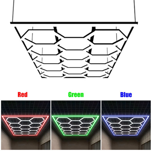 14x lampada led esagonale - led, tubi